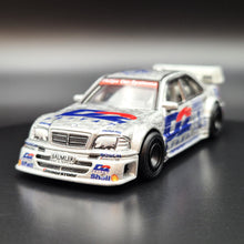 Load image into Gallery viewer, Hot Wheels 2022 1994 AMG-Mercedes C Class DTM Touring Car Silver Deutschland Design 5/5
