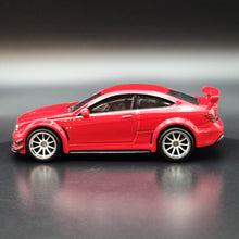 Load image into Gallery viewer, Hot Wheels 2022 &#39;12 Mercedes Benz C63 AMG Coupe Red Deutschland Design 4/5
