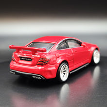 Load image into Gallery viewer, Hot Wheels 2022 &#39;12 Mercedes Benz C63 AMG Coupe Red Deutschland Design 4/5
