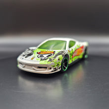 Load image into Gallery viewer, Hot Wheels 2013 Ferrari 458 Challenge Pearl White #81 HW Stunt - HW Drift Race
