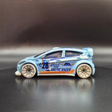 Load image into Gallery viewer, Hot Wheels 2016 &#39;12 FORD FIESTA Light Blue #157 HW SNOW STORMERS 2/5
