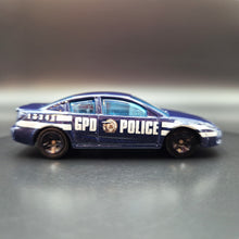 Load image into Gallery viewer, Hot Wheels 2007 Saturn Ion Quad Coupe Dark Blue Gotham City Pack Loose
