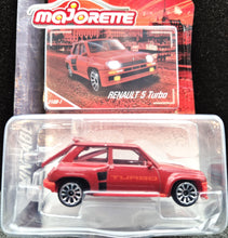 Load image into Gallery viewer, Majorette 2020 Renault 5 Turbo Dark Red #210 Vintage Cars New Long Card
