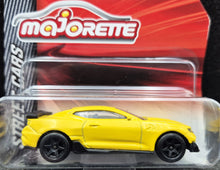 Load image into Gallery viewer, Majorette 2021 Chevrolet Camaro SS Yellow #9609 Street Cars New
