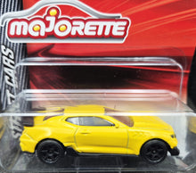 Load image into Gallery viewer, Majorette 2021 Chevrolet Camaro SS Yellow #9609 Street Cars New
