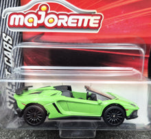 Load image into Gallery viewer, Majorette 2021 Lamborghini Aventador SV Roadster Green #219 Street Cars New
