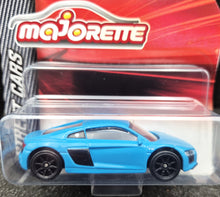 Load image into Gallery viewer, Majorette 2022 Audi R8 Mk2 Coupe Blue #237 Street Cars New
