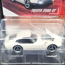 Load image into Gallery viewer, Majorette 2022 Toyota 2000 GT White #230 Vintage Cars New Long Card
