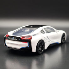 Load image into Gallery viewer, Rastar 2018 BMW i8 White 1:43 Diecast Model Car
