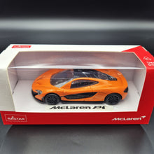 Load image into Gallery viewer, Rastar 2015 McLaren P1 Orange 1:43 Diecast Model Car
