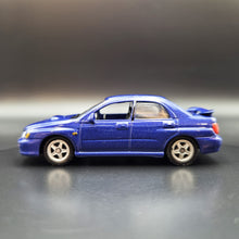 Load image into Gallery viewer, Welly 2002 Subaru Impreza WRX STI Blue #52241 1:60
