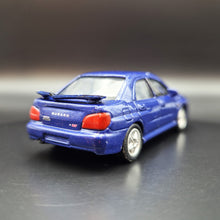 Load image into Gallery viewer, Welly 2002 Subaru Impreza WRX STI Blue #52241 1:60
