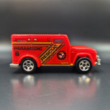 Load image into Gallery viewer, Hot Wheels 2010 Armored Truck Red #184 Race World City 4/4 - Missing Rear Door
