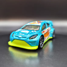 Load image into Gallery viewer, Hot Wheels 2017 &#39;12 Ford Fiesta Aqua #307 HW Race Team 4/5
