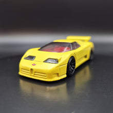 Load image into Gallery viewer, Hot Wheels 2022 &#39;94 Bugatti EB110 SS Yellow #65 HW Turbo 5/10 New
