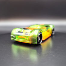 Load image into Gallery viewer, Hot Wheels 2023 Mach It Go Clear Green #112 HW Track Champs 4/5
