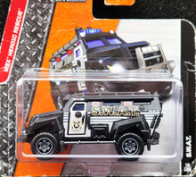 Load image into Gallery viewer, Matchbox 2014 S.W.A.T Truck Black #78 MBX Heroic Rescue New
