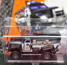 Load image into Gallery viewer, Matchbox 2014 S.W.A.T Truck Black #78 MBX Heroic Rescue New
