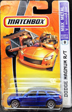 Load image into Gallery viewer, Matchbox 2007 Dodge Magnum R/T Dark Blue #8 MBX Metal 1-75 New
