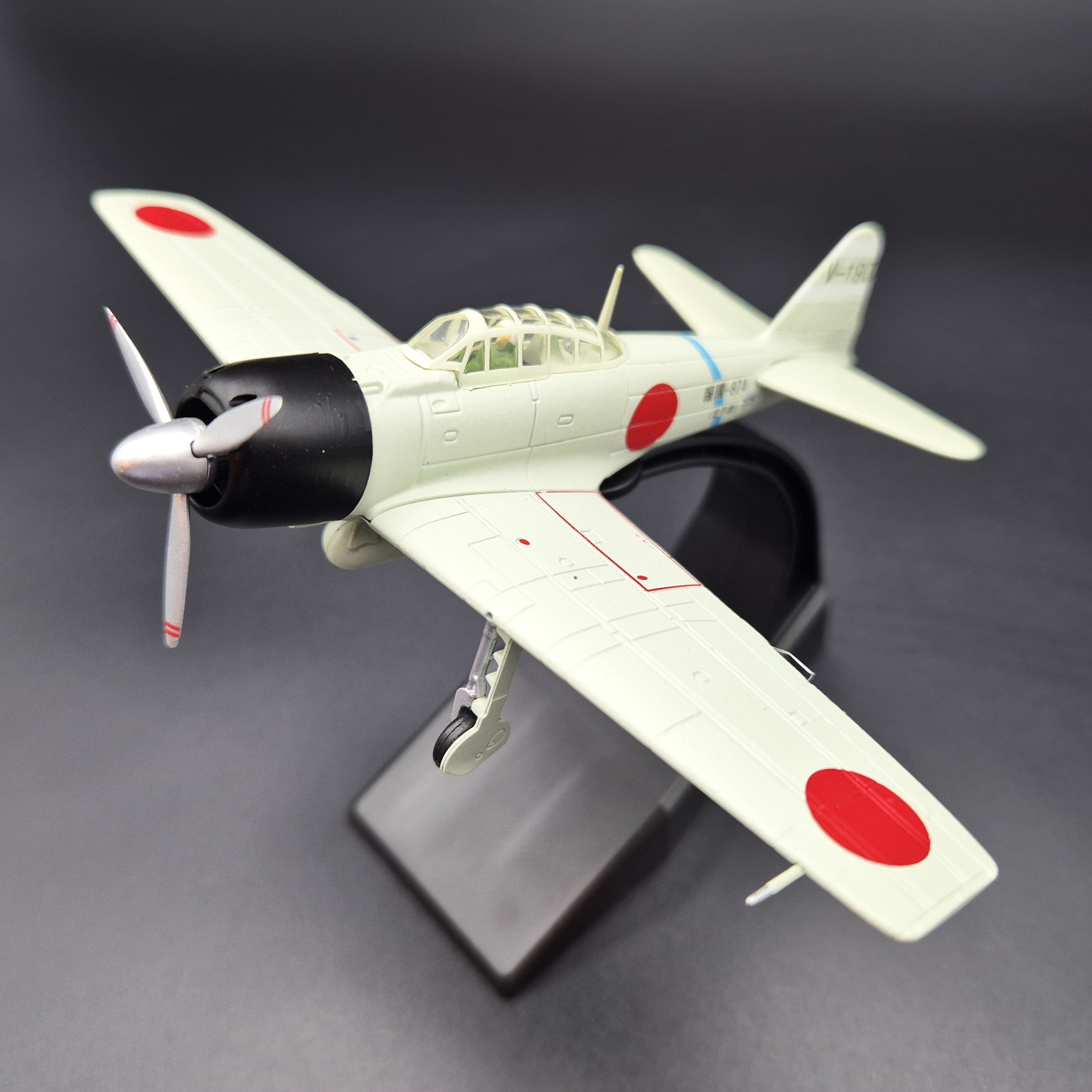 1942 Japanese Air Force Mitsubishi A6M3 Zero Fighter 1:72 Die Cast Plane