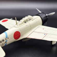 Load image into Gallery viewer, 1942 Japanese Air Force Mitsubishi A6M3 Zero Fighter 1:72 Die Cast Plane
