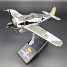 Load image into Gallery viewer, 1944 Luftwaffe Focke-Wulf FW 190 A-8 Fighter 1:72 Die Cast Plane
