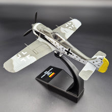 Load image into Gallery viewer, 1944 Luftwaffe Focke-Wulf FW 190 A-8 Fighter 1:72 Die Cast Plane
