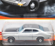 Load image into Gallery viewer, Matchbox 2021 1970 Ford Capri Silver #18 MBX Showroom New Long Card
