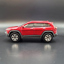 Load image into Gallery viewer, Matchbox 2022 2014 Jeep Cherokee Trailhawk Red MBX Mountain II 5 Pack Exclusive
