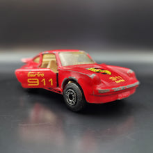 Load image into Gallery viewer, Matchbox 1990 Porsche Turbo Red #3 1-75 Series
