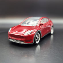 Load image into Gallery viewer, Matchbox 2022 Tesla Model Y Red #18 MBX Metro
