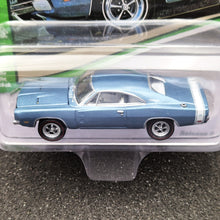 Load image into Gallery viewer, Johnny Lightning 2022 1969 Dodge Charger R/T Light Blue Muscle Cars U.S.A 2/6 New
