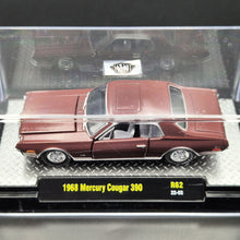 Load image into Gallery viewer, M2 Machines 1968 Mercury Cougar 390 Brown Detroit Muscle Release 62 New