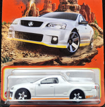 Load image into Gallery viewer, Matchbox 2021 2008 Holden VE Ute SSV White #64 MBX Off-Road New Long Card
