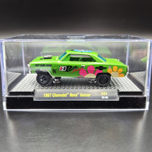 Load image into Gallery viewer, M2 Machines 1967 Chevrolet Nova Gasser Green Hurst Power Flowers Release S47 New
