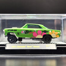 Load image into Gallery viewer, M2 Machines 1967 Chevrolet Nova Gasser Green Hurst Power Flowers Release S47 New
