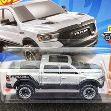 Load image into Gallery viewer, Hot Wheels 2022 2020 Ram 1500 Rebel Silver #23 HW Hot Wheels 1/10 New

