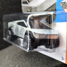 Load image into Gallery viewer, Hot Wheels 2022 Tesla Cybertruck Zamac #49 HW Hot Trucks 3/10 New
