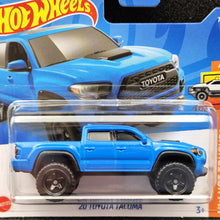 Load image into Gallery viewer, Hot Wheels 2022 &#39;20 Toyota Tacoma Blue #72 HW Hot Trucks 4/10 New
