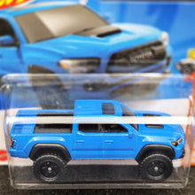 Load image into Gallery viewer, Hot Wheels 2022 &#39;20 Toyota Tacoma Blue #72 HW Hot Trucks 4/10 New
