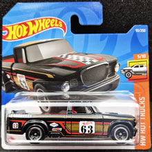 Load image into Gallery viewer, Hot Wheels 2022 &#39;63 Studebaker Champ Black #93 HW Hot Trucks 5/10 New
