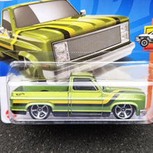 Load image into Gallery viewer, Hot Wheels 2022 &#39;83 Chevy Silverado Green #114 HW Hot Trucks 7/10 New
