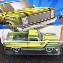 Load image into Gallery viewer, Hot Wheels 2022 &#39;83 Chevy Silverado Green #114 HW Hot Trucks 7/10 New
