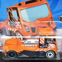 Load image into Gallery viewer, Hot Wheels 2022 Rennen Rig Orange #127 HW Hot Trucks 10/10 New
