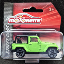 Load image into Gallery viewer, Majorette 2019 Jeep Wrangler Rubicon Viper Green #224 Street Cars New
