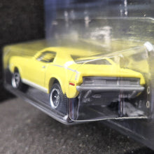 Load image into Gallery viewer, Matchbox 2023 1970 Plymouth Cuda Light Yellow Matchbox Muscle 6/6 New Long Card
