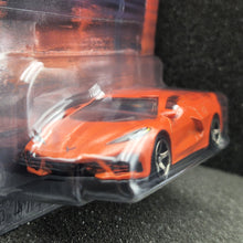 Load image into Gallery viewer, Matchbox 2023 2020 Corvette C8 Orange Matchbox Muscle 2/6 New Long Card
