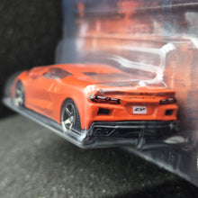 Load image into Gallery viewer, Matchbox 2023 2020 Corvette C8 Orange Matchbox Muscle 2/6 New Long Card
