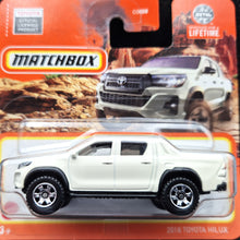 Load image into Gallery viewer, Matchbox 2023 2018 Toyota Hilux White #94 MBX Off-Road New
