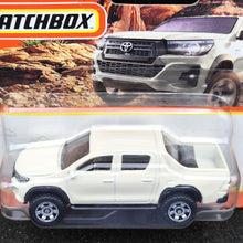 Load image into Gallery viewer, Matchbox 2023 2018 Toyota Hilux White #94 MBX Off-Road New
